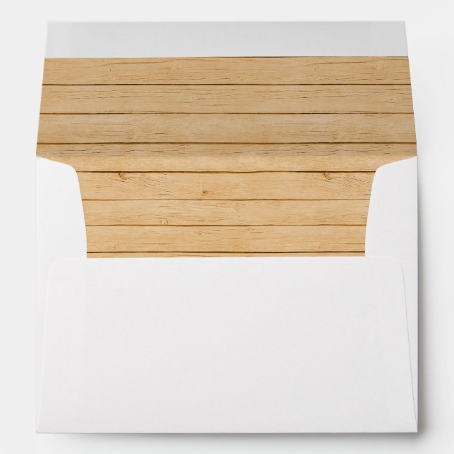 Enveloppe en bois (Dos (Bas))