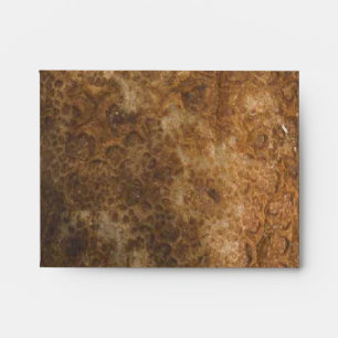 Enveloppe en cuir vintage