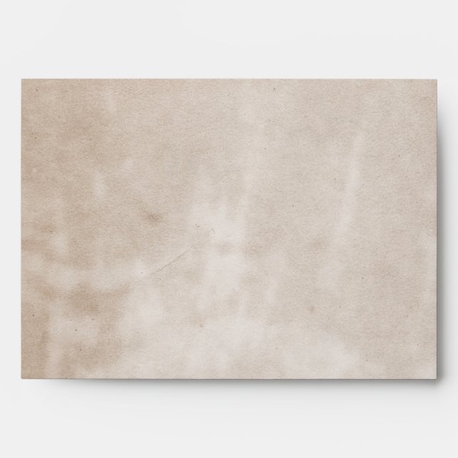 Enveloppe en papier peint antique Grungy rustique (Devant)