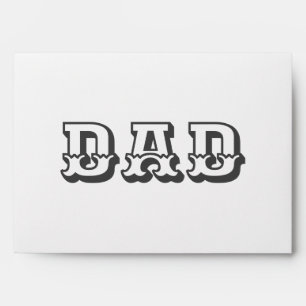 Enveloppe Enfants colorient l'enveloppe de papa, à papa de K