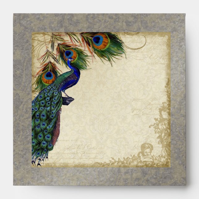 Enveloppe Ensemble de Mariages de correspondance élégants de (Devant)