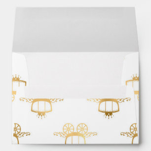 Enveloppe Entraîneur d'or Cinderella Princess Royal Magic