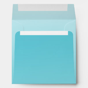 Enveloppe Envelopes à dégradé d'aqua