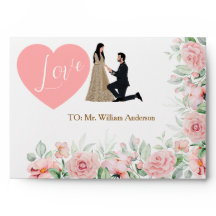 Envelopes de mariage | Invitation personnalisée