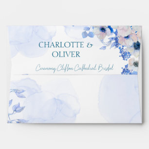 Enveloppe Envelopes de mariage personnelles en toile françai