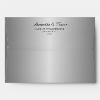 Enveloppe Envelopes de mariage Silver Splendor