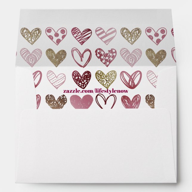 Enveloppe Envelopes - De tout mon cœur (Dos (Bas))