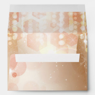 Enveloppe Envelopes d'invitation Glamour Corail Chamois & Cr