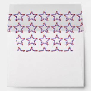 Enveloppe Enveloppe Cartes-Stars Patriotiques
