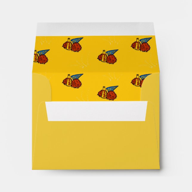 Enveloppe Équipement de direction plus doux sur orange (Dos (Bas))