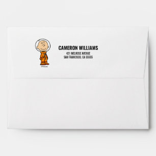Enveloppe ESPACE Charlie Astronaut Brown