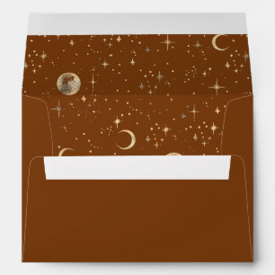 Enveloppe Etoiles de nuit Constellation Étoile Nuit Mystique