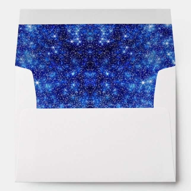 Enveloppe Étoiles étincelantes (Dos (Bas))