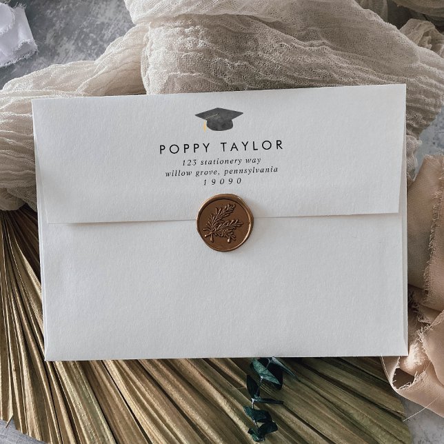 Enveloppe Faire-part de graduation en typographie  (Créateur téléchargé)