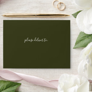 Enveloppe faire-part de mariage