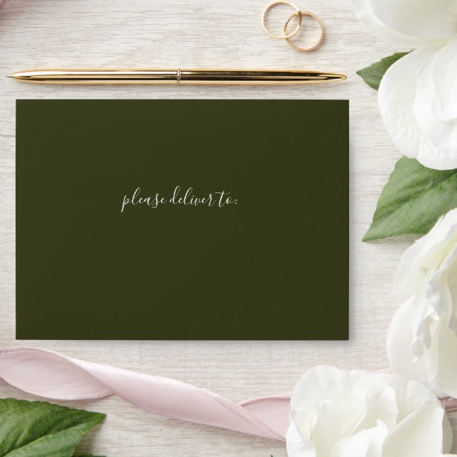 Enveloppe faire-part de mariage (Wedding)