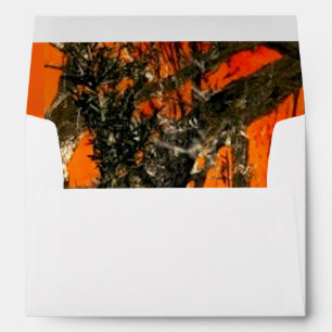 Enveloppe Faire-part de mariage Camouflage