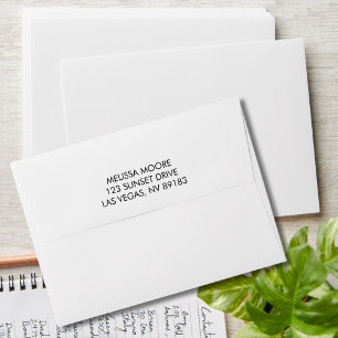 Enveloppe Faire-part de mariage, Carte pour notes,