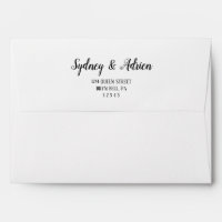 Faire-part de mariage de trame minimaliste simple