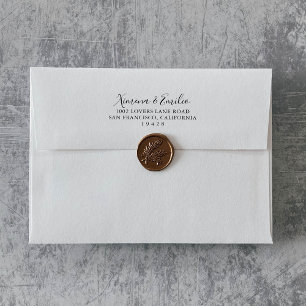 Enveloppe Faire-part de mariage espagnole simple