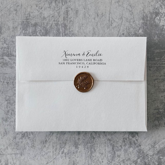 Enveloppe Faire-part de mariage espagnole simple (Créateur téléchargé)