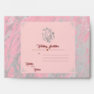 Enveloppe faire-part de mariage indienne