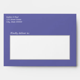 Enveloppe Faire-part de mariage Lavender