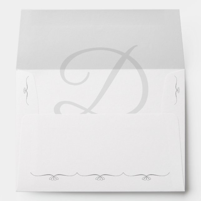 Enveloppe Faire-part de mariage purement catholique (Dos (Bas))