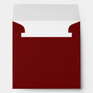 Enveloppe Faire-part de mariage rouge de Bourgogne