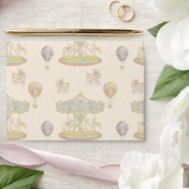 Enveloppe Fairytale Vintage Amusement Park (Wedding)