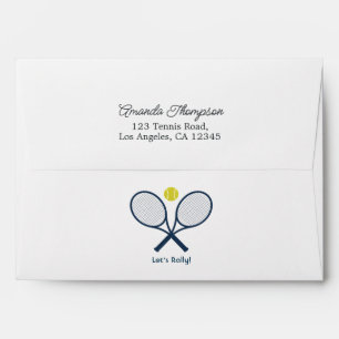 Enveloppe Faisons du Pickleball Préparé pour la Fête d'Anniv