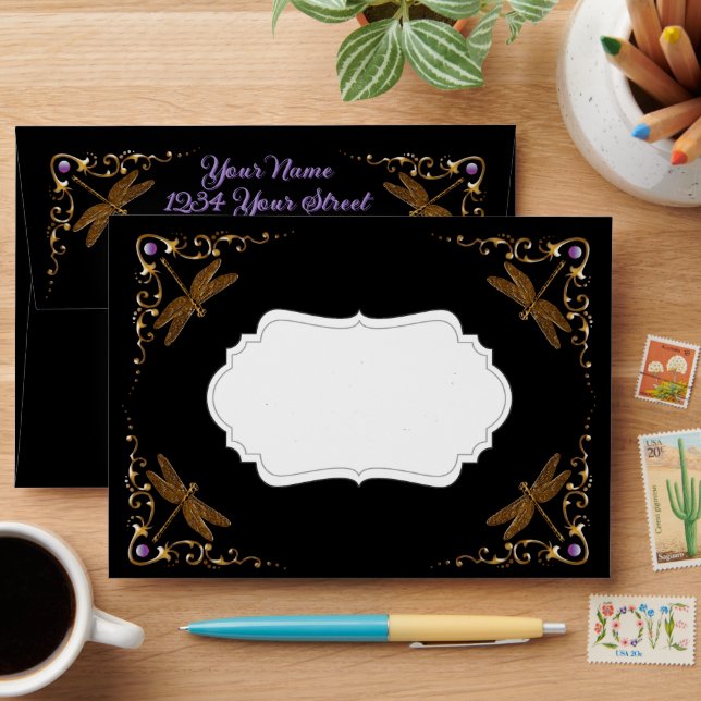 Enveloppe Fantasy Fairy Tale Personalized  (Desk)