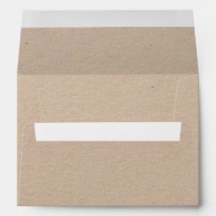 Enveloppe Faux Kraft