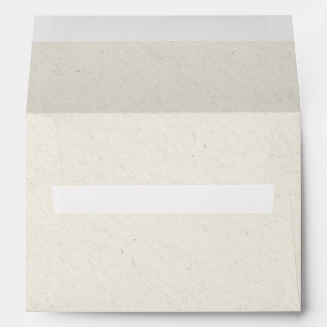 Enveloppe Faux Kraft Ecru Felt (Dos (Bas))