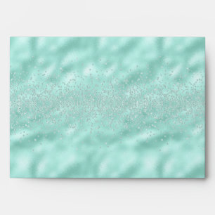 Enveloppe Faux Parties scintillant Pastel Sparkle Élégant Sh