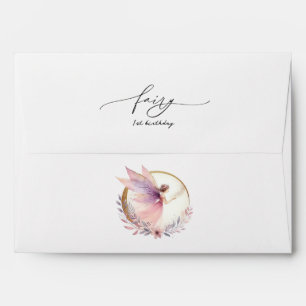 Enveloppe Fée Première Fête d'anniversaire 1 an