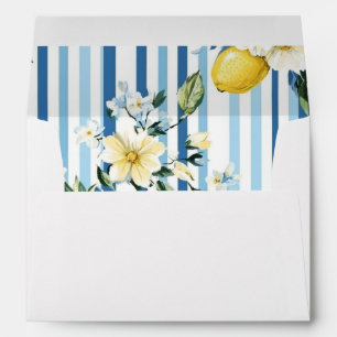 Enveloppe Fête de Bébé Garçon Lemon Blue de Mommy's Main Squ