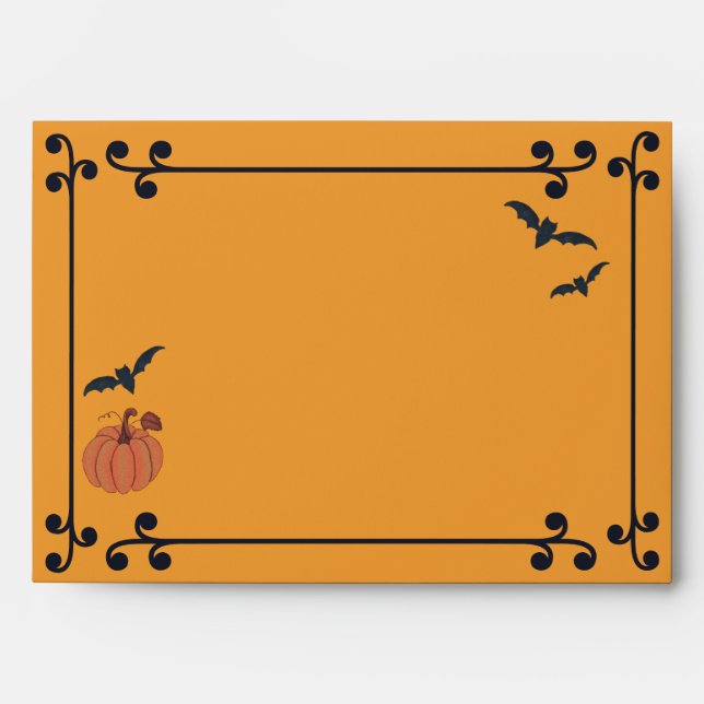 Enveloppe Fête d'Halloween (Devant)