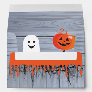 Enveloppe Fête d'Halloween "Treat or Trick" 2025 mignon
