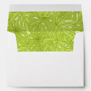 Enveloppe Feuille de palmier