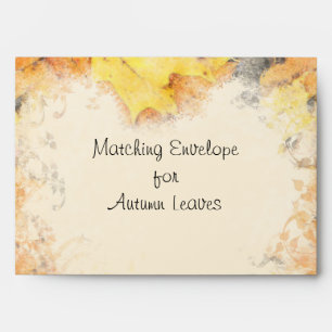 Enveloppe Feuilles d'automne