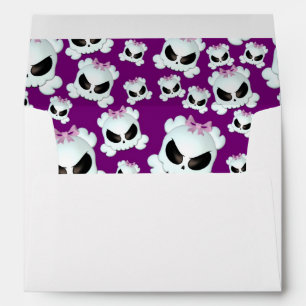 Enveloppe Fille Skullz