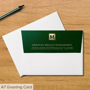 Enveloppe financière luxueuse
