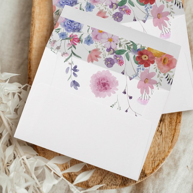 Enveloppe Fleur sauvage (Créateur téléchargé)