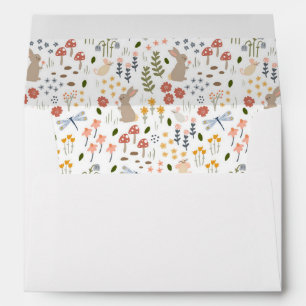 Enveloppe Fleur sauvage Woodland