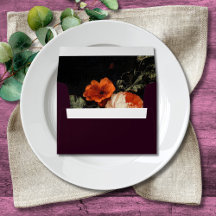 Enveloppe Fleurs Vives Dahlia