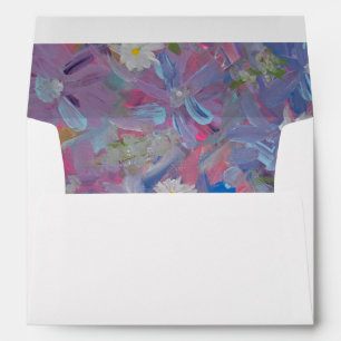 Enveloppe Florale de Jardin Printanier