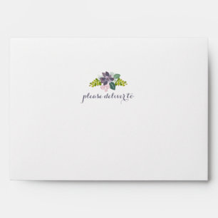 Enveloppe florale du bouquet II succulent