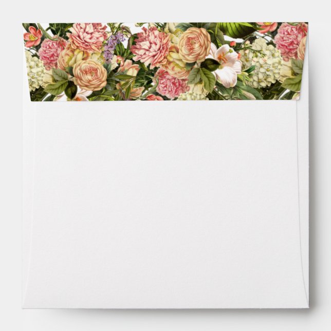 Enveloppe Flower Seed Packet Memorial Funeral Favoriser (Dos (Haut rabat))