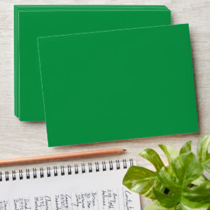 Enveloppe Fond vert avec bordure blanche pour une esthétique